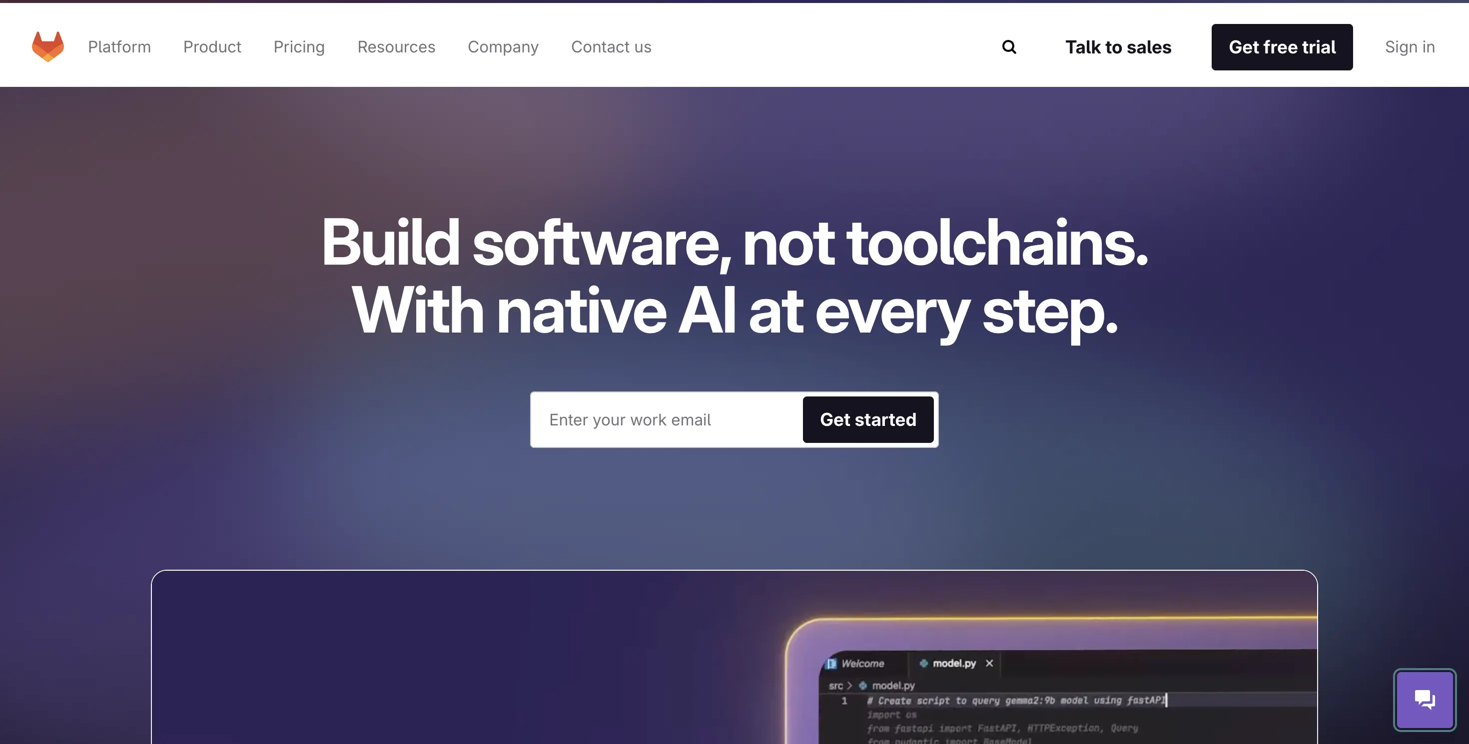 Gitlab offers built-in SAST in their platform