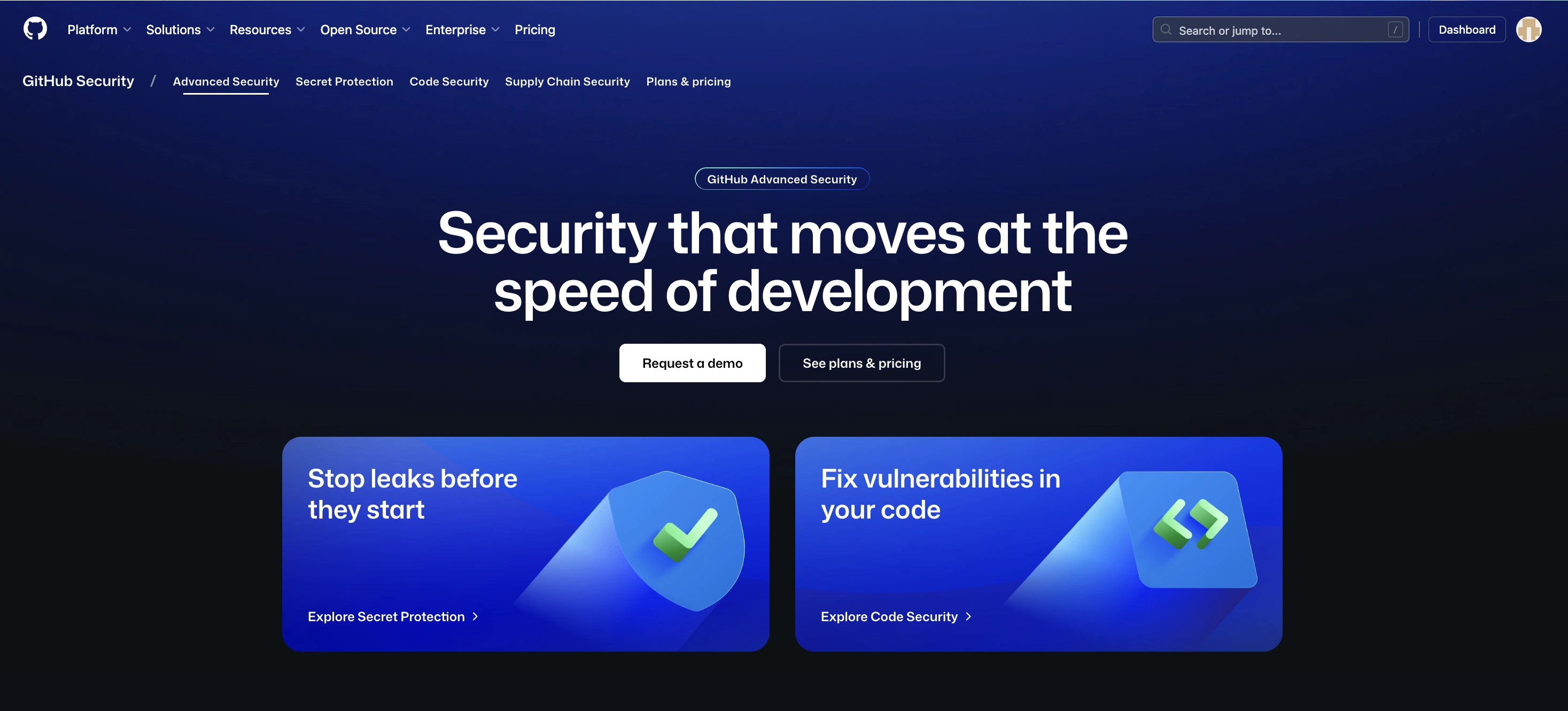 github advanced security - sca tool