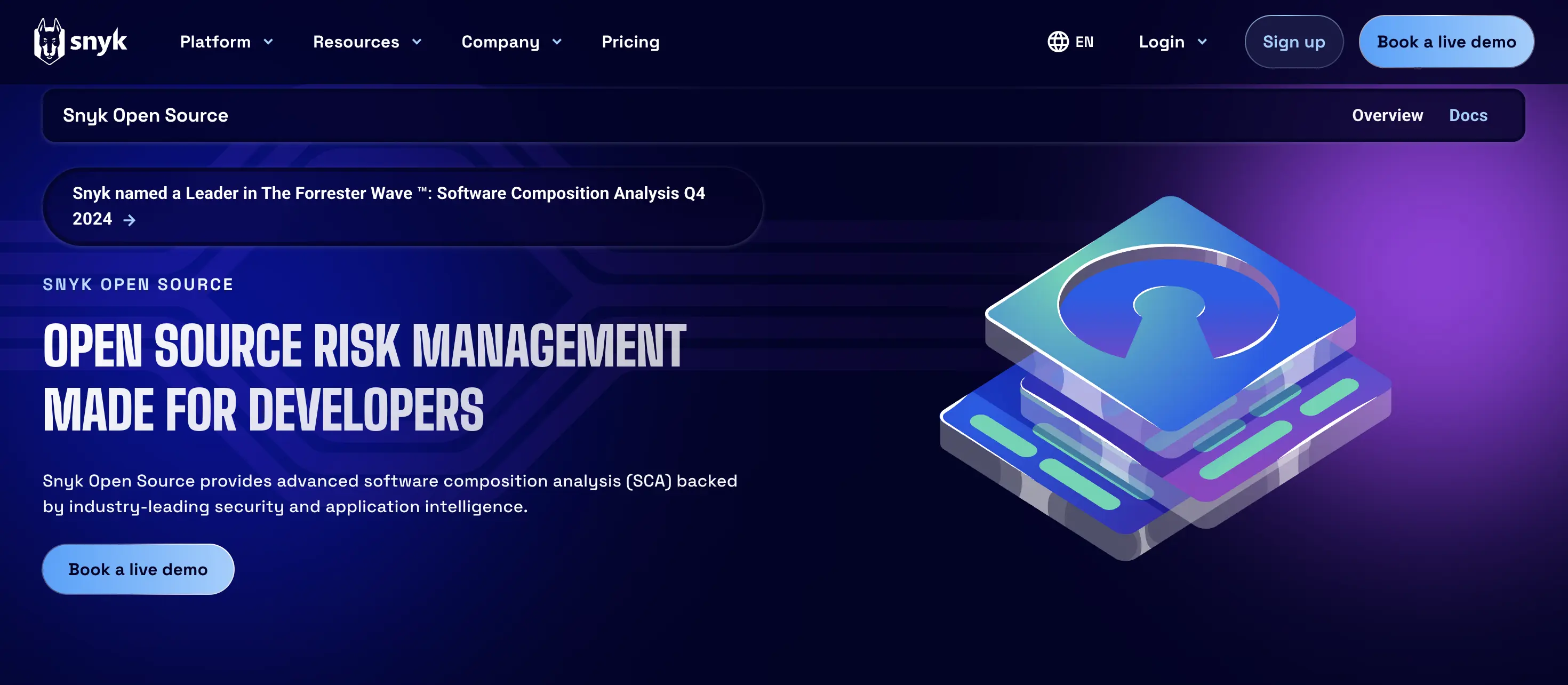 synk open-source sca tool